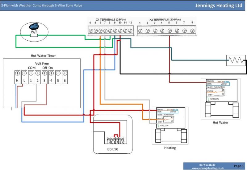Correctly wired with timer in parallel.