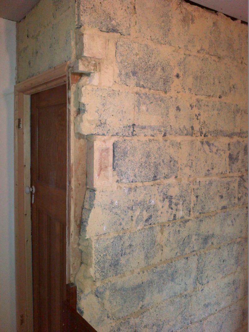 Crumbling Internal Wall