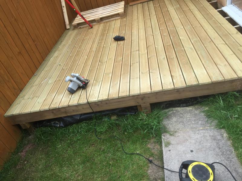 Decking cut