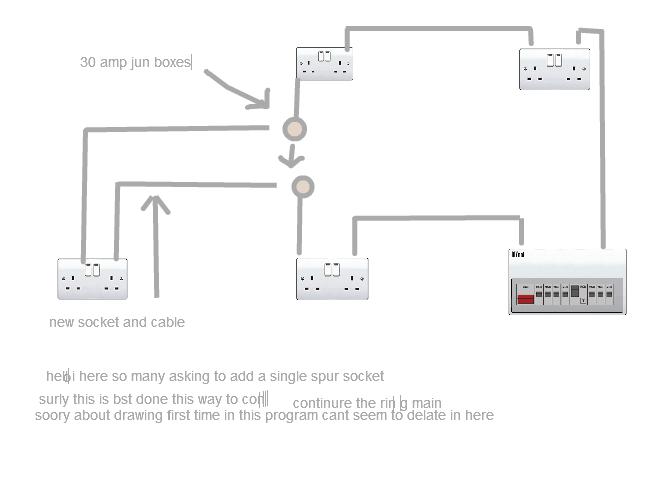 double socket diagram DIYnot Forums