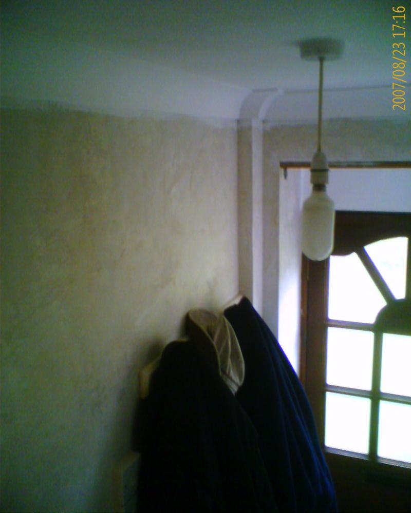 downstairs door area