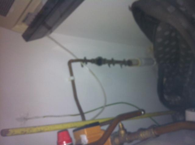 Drain piper dripping