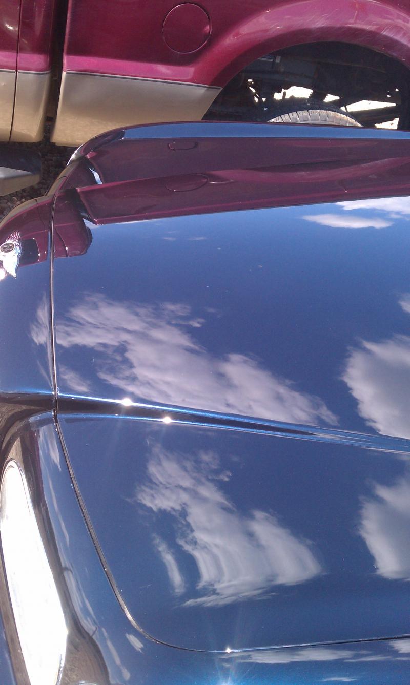 epoxy overspray removal on Bently