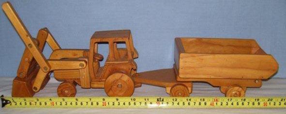 Farm tractor, & trailer set