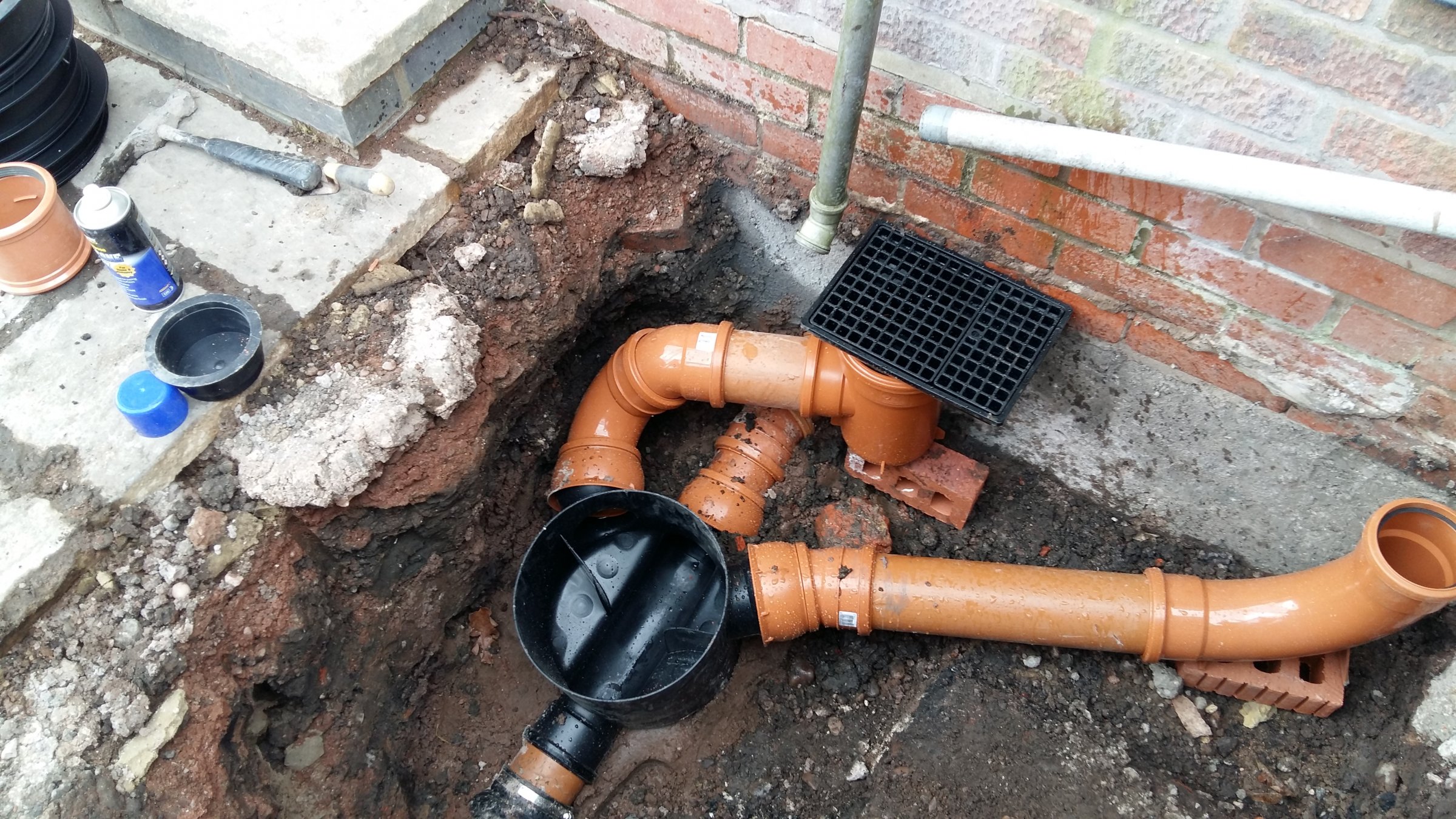 Connecting Pvc 110mm To Old Clay Y Joint Diynot Forums