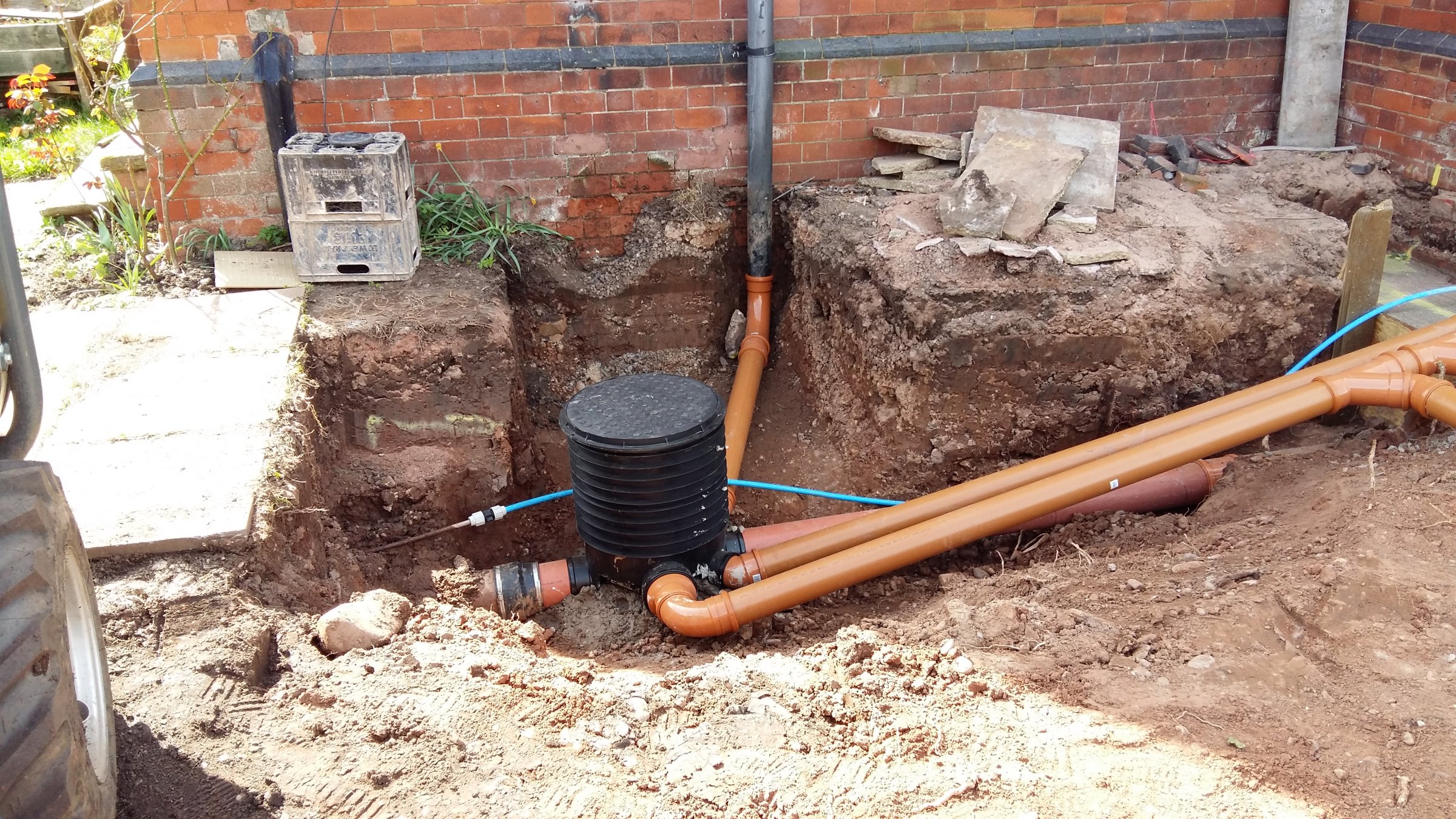 Connecting pvc 110mm to old clay y joint DIYnot Forums