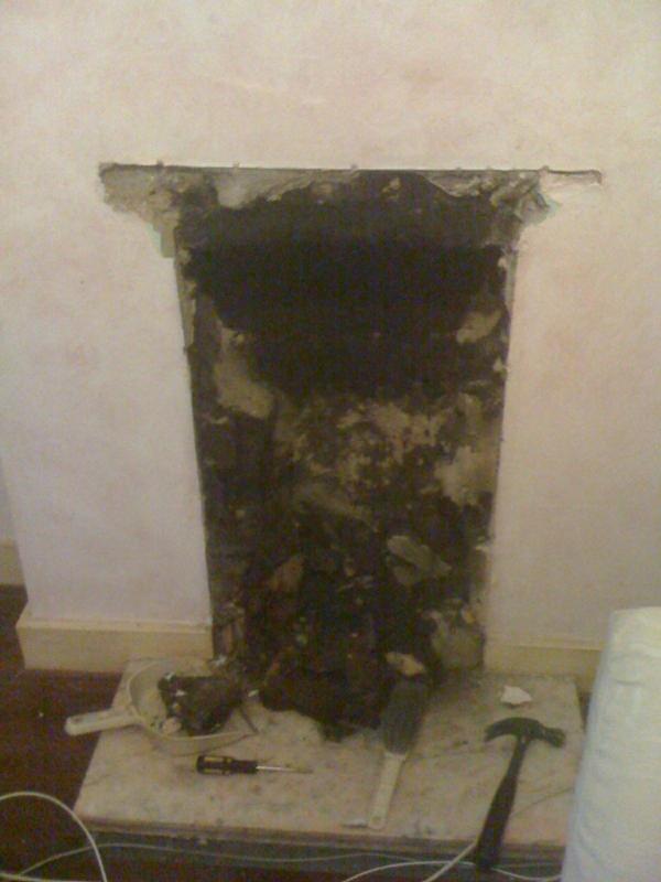 Fire Place removed
