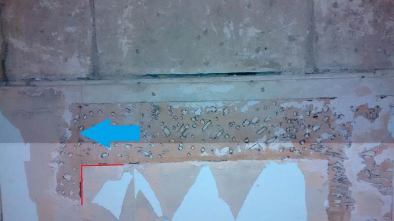 fireplace cracked lintel