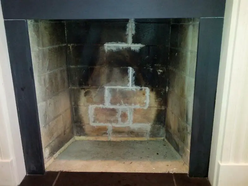 Fireplace interior