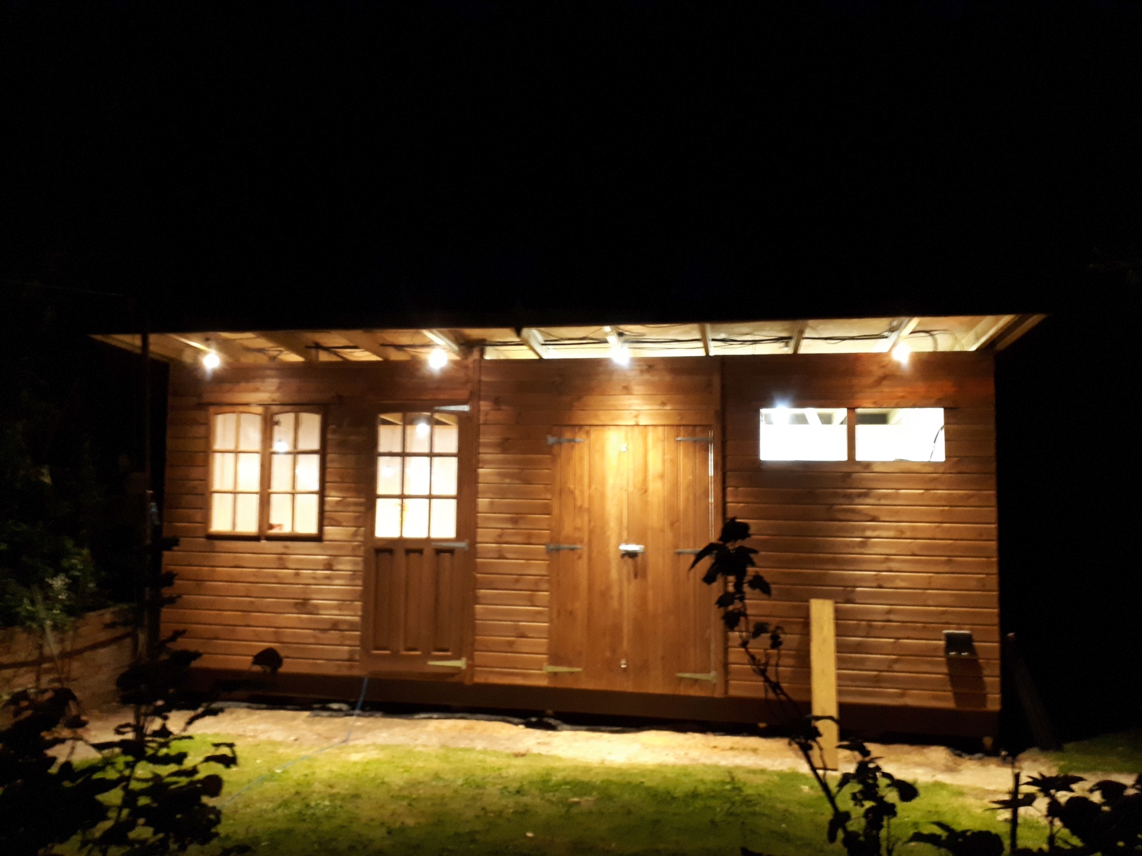 First lighting test -not too shabby