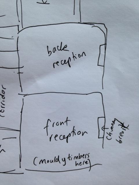 Floorplan - close up of area we've got the is