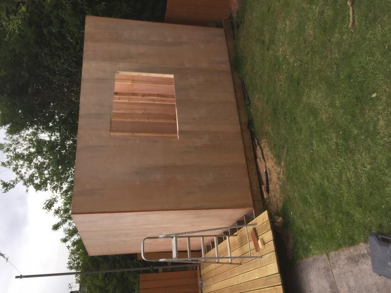 Four wall up and joined together