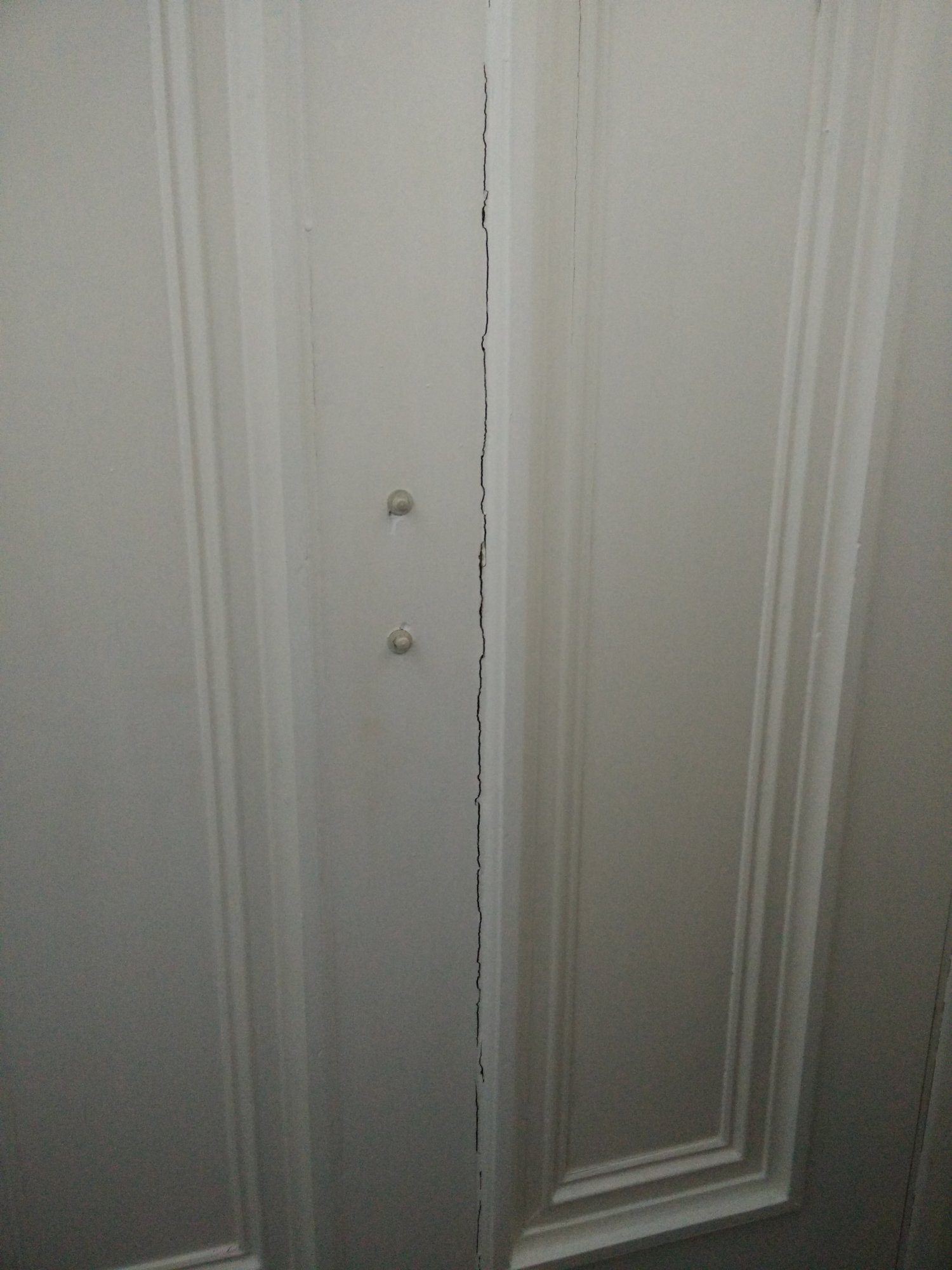 Front door inside - close up