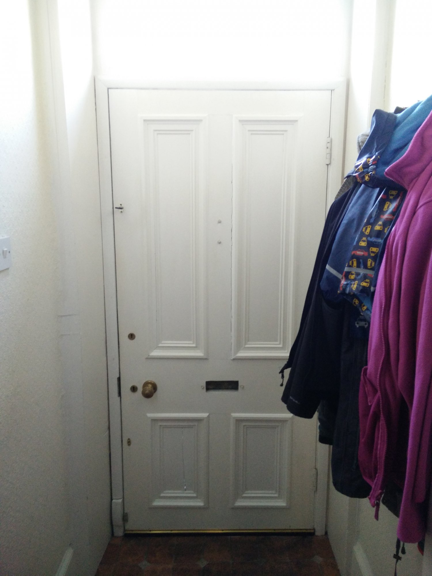 Front door inside - overview