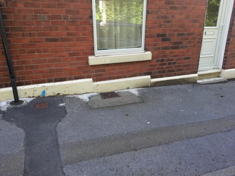 front left reception room