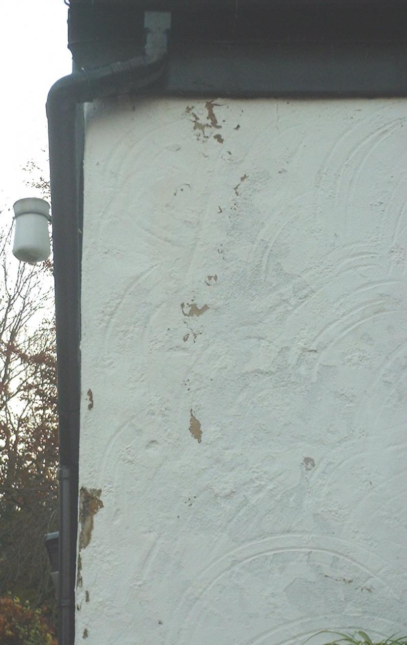 front porch crumbling render