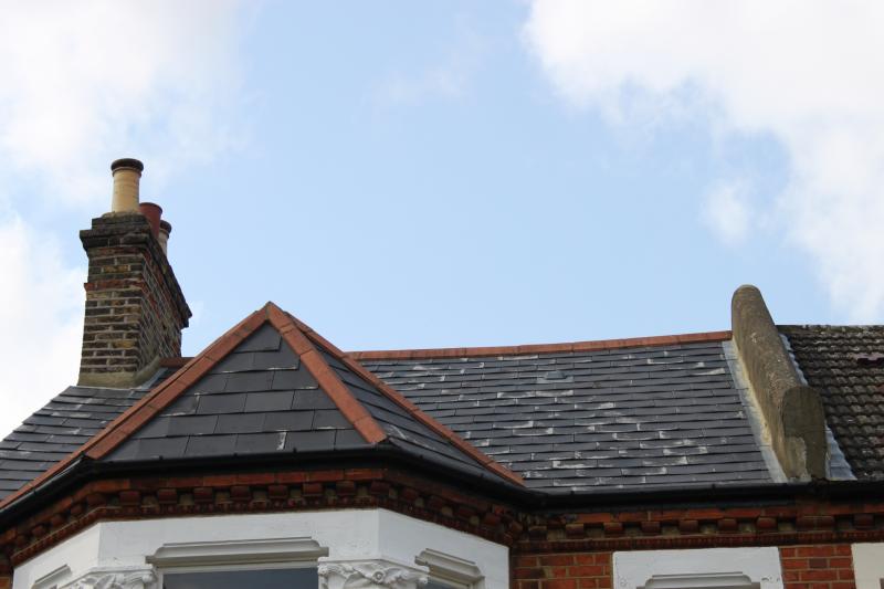 Front roof - south facing