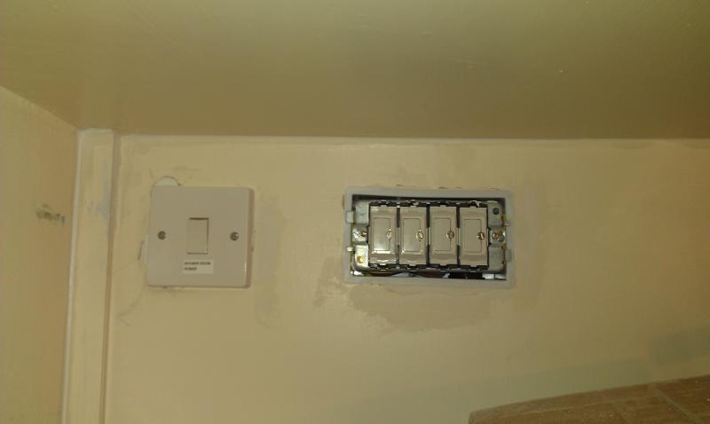 Fuses for shower room