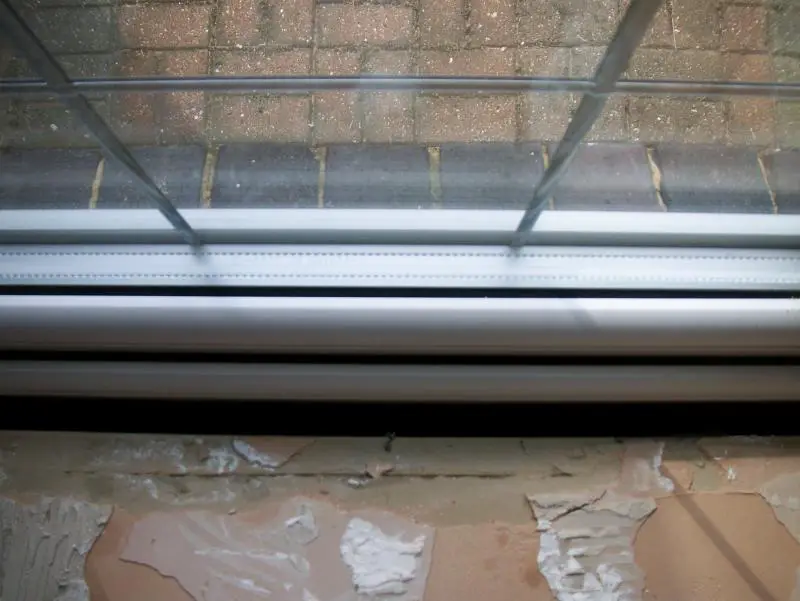 Gap between window and sill