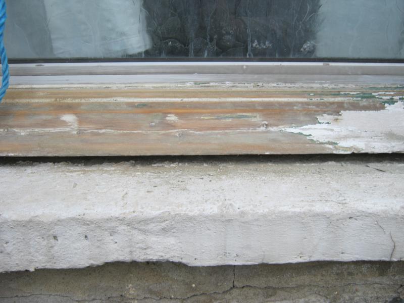 Gap under Window Sill