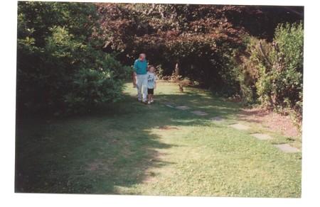 Garden in the autumn