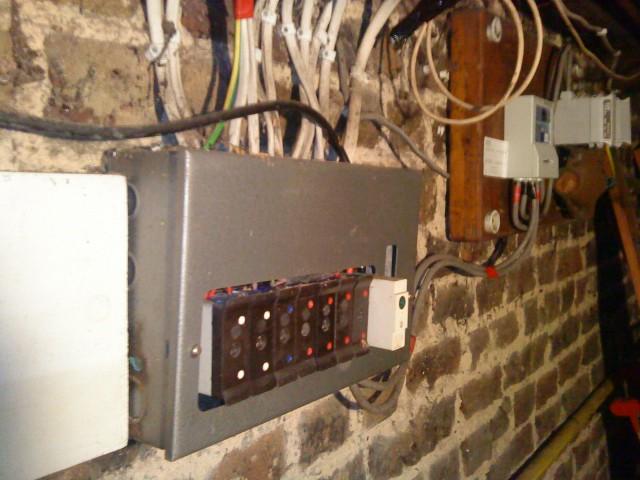 Gas meter consumer unit