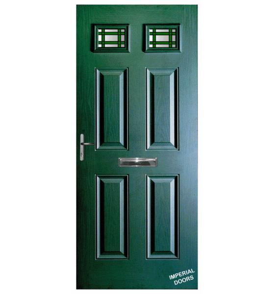 Green Picadilly Two Composite Door (Balmoral)