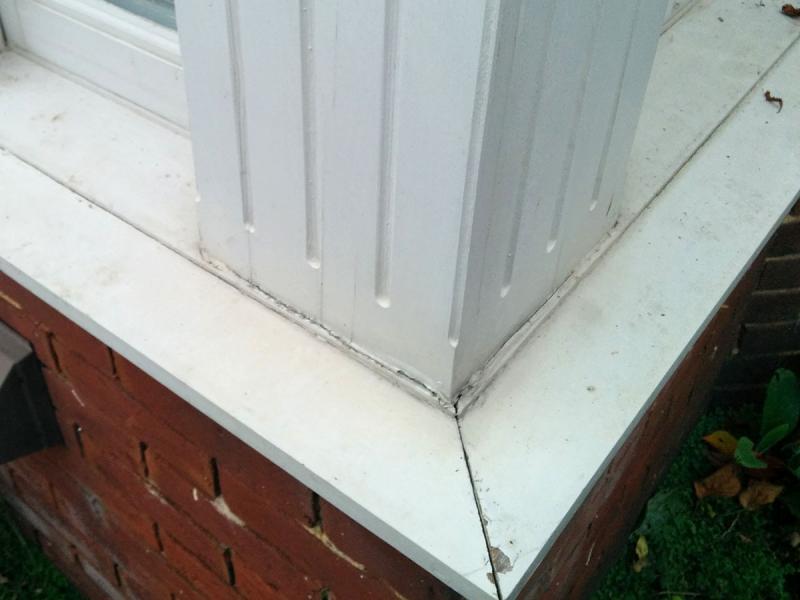 Ground level, cracks appearing