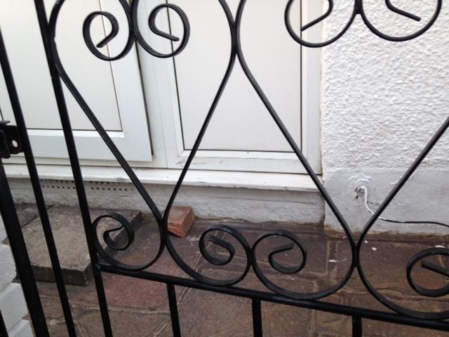 Ground levels front door 2