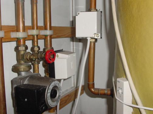 Grundfos pump and Danfoss valves