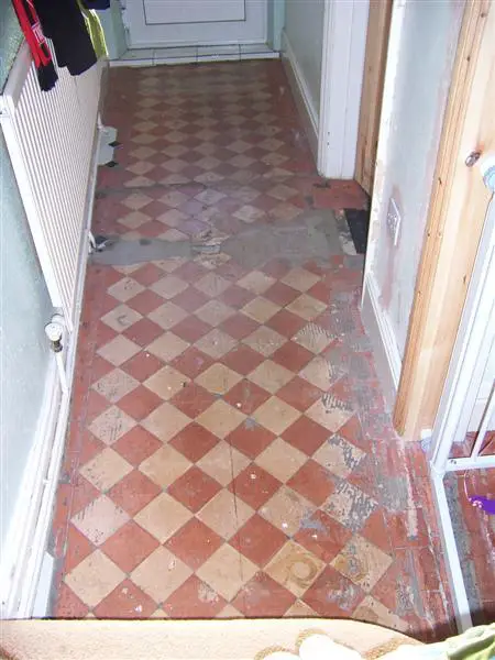 Hall floor