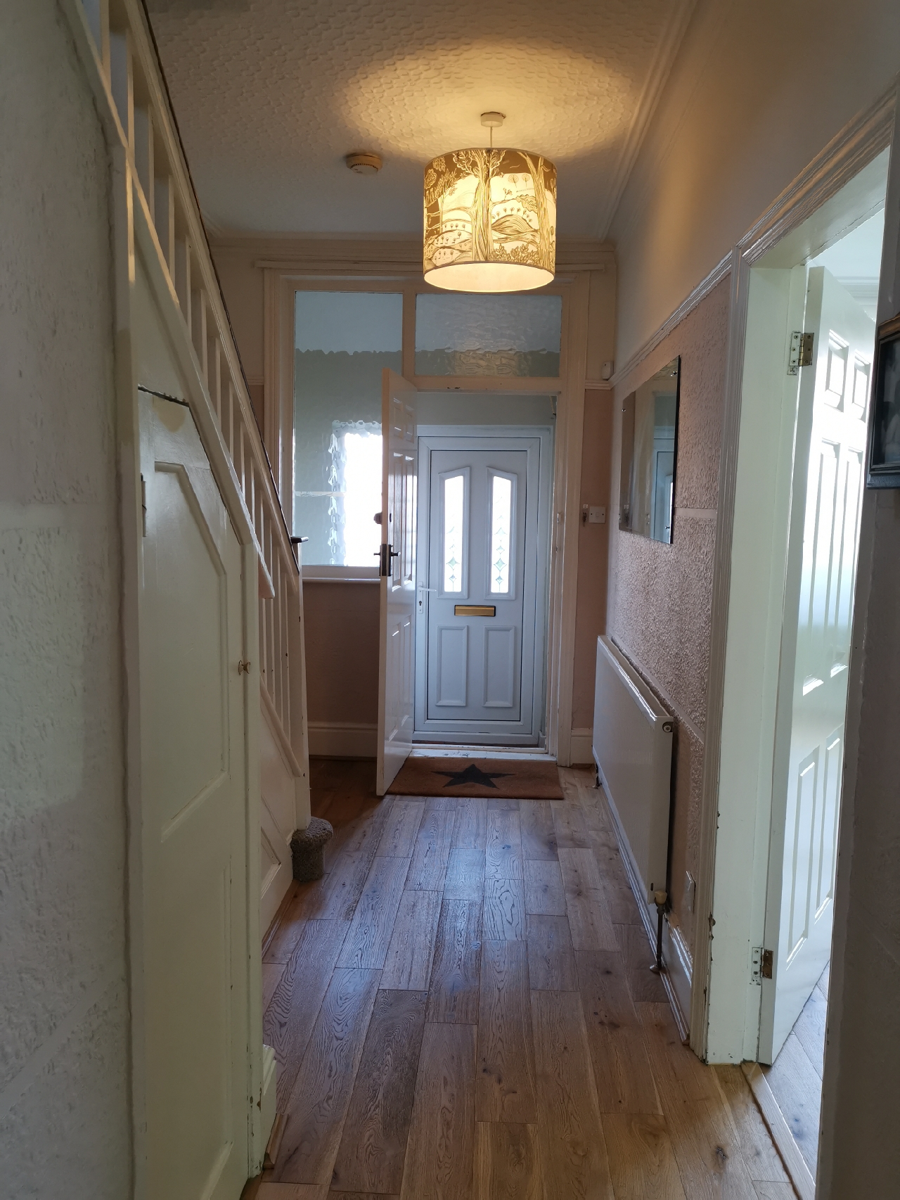 Hall towards from door