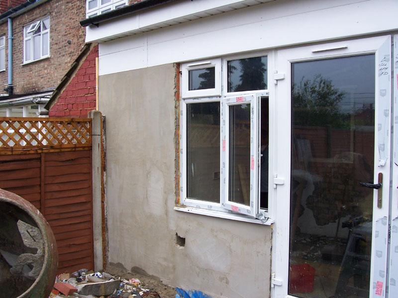 hole left for tumble dryer