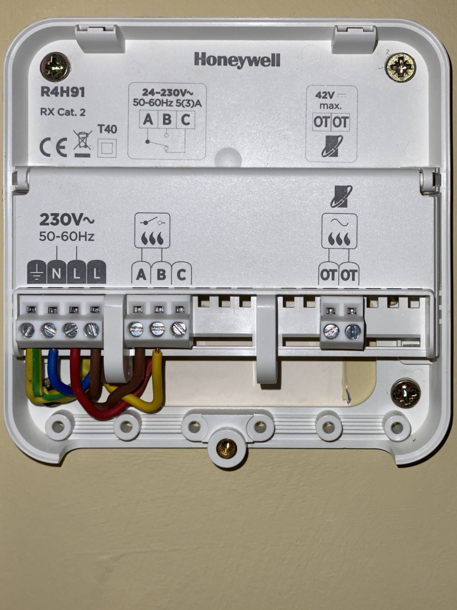 Honeywell receiver DIYnot Forums