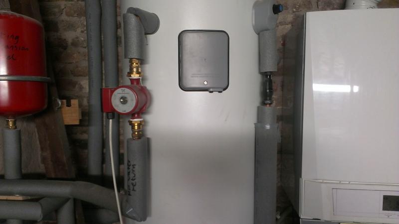 Hot water circulation pump