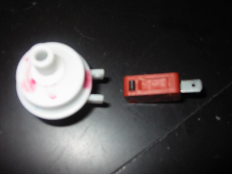 housing and red switch