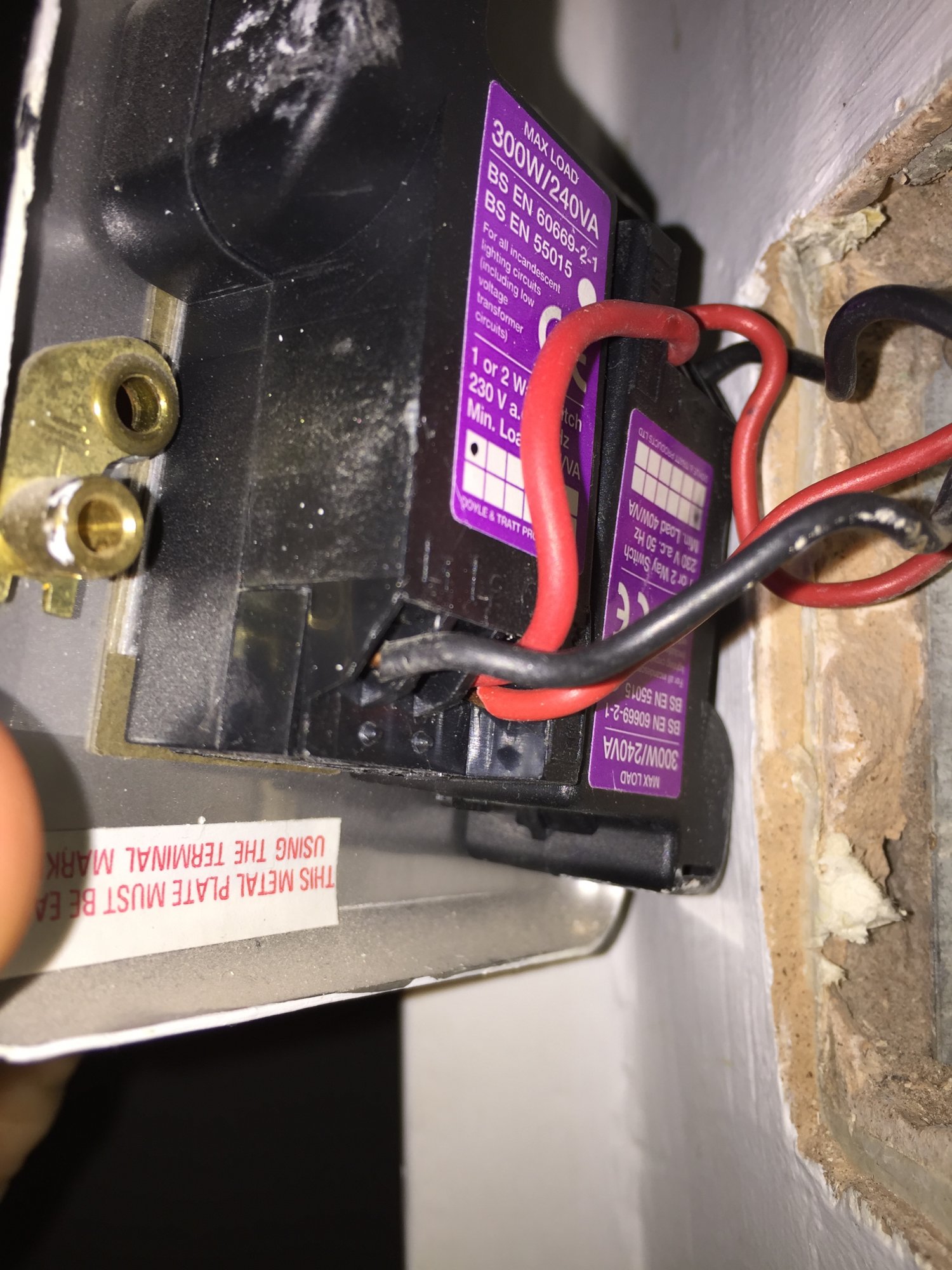 Unsure how to ensure light switch is grounded DIYnot Forums