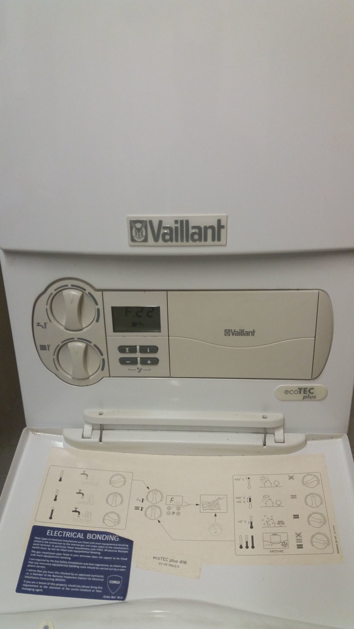Vaillant boiler pressure DIYnot Forums