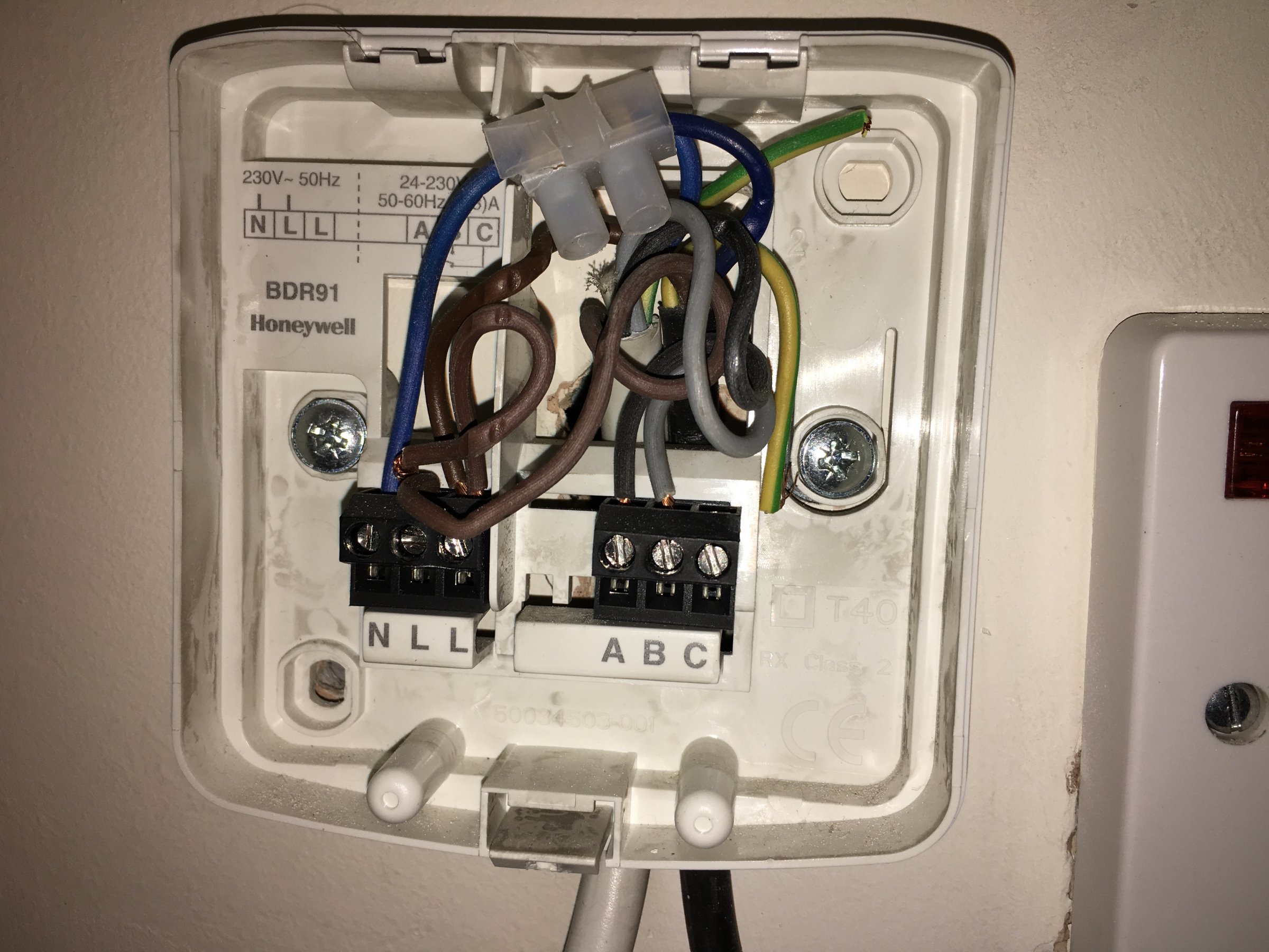 Replace Honeywell BDR91 with 3rd gen Nest heat link DIYnot Forums
