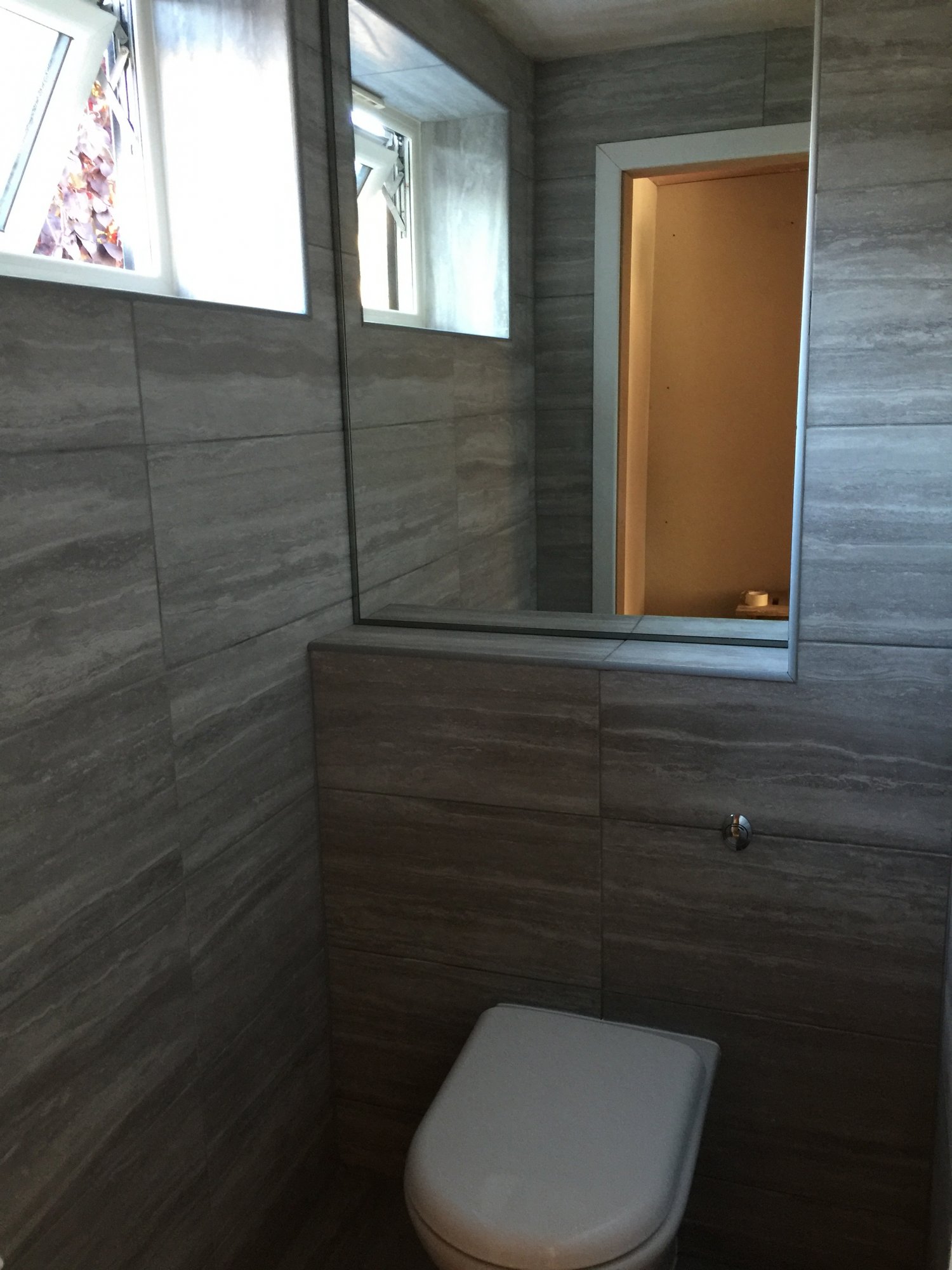 Back to Wall Toilet and Concealed Cistern Framing and Adjustable wall