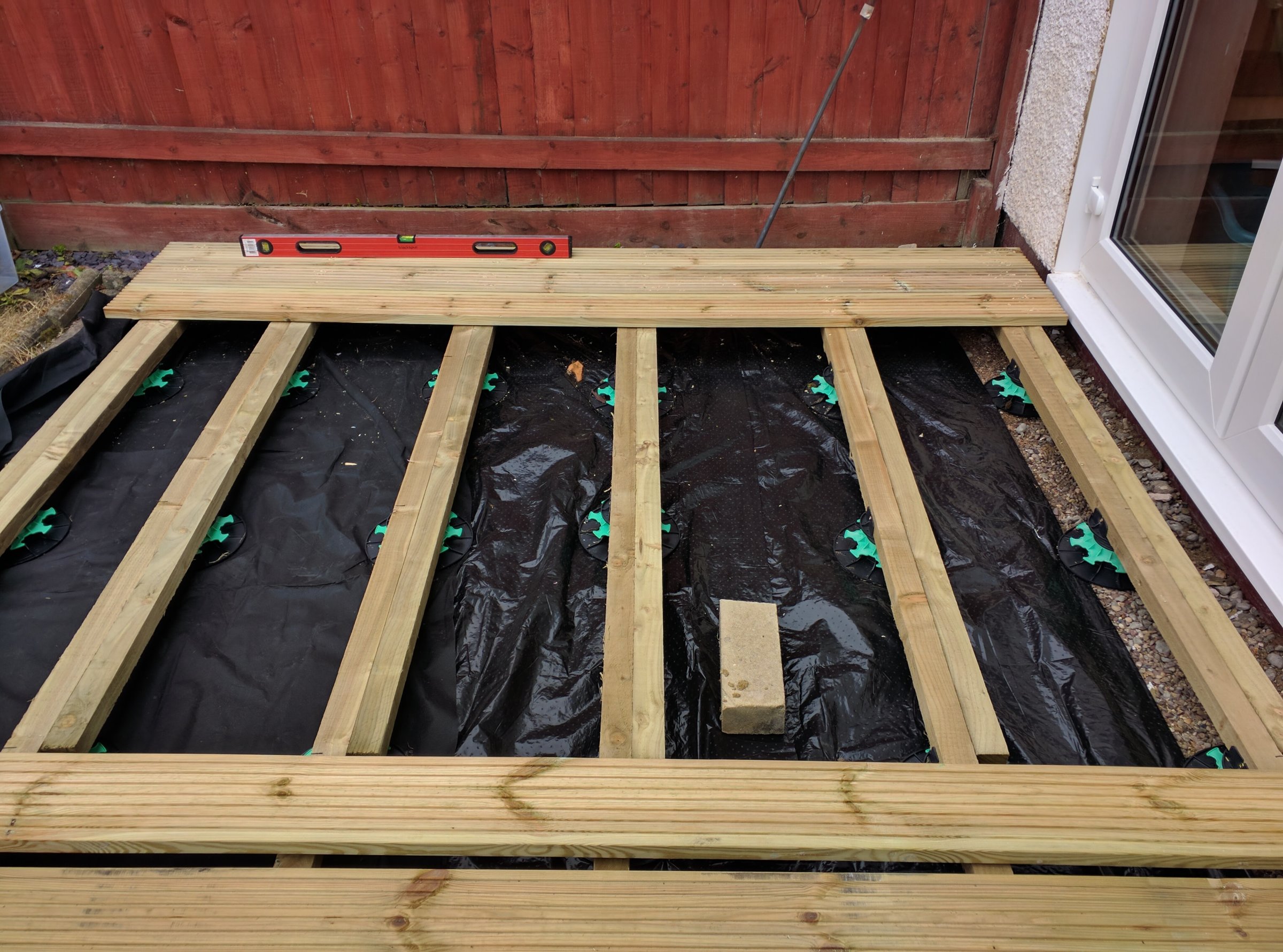 Decking and shed base | DIYnot Forums