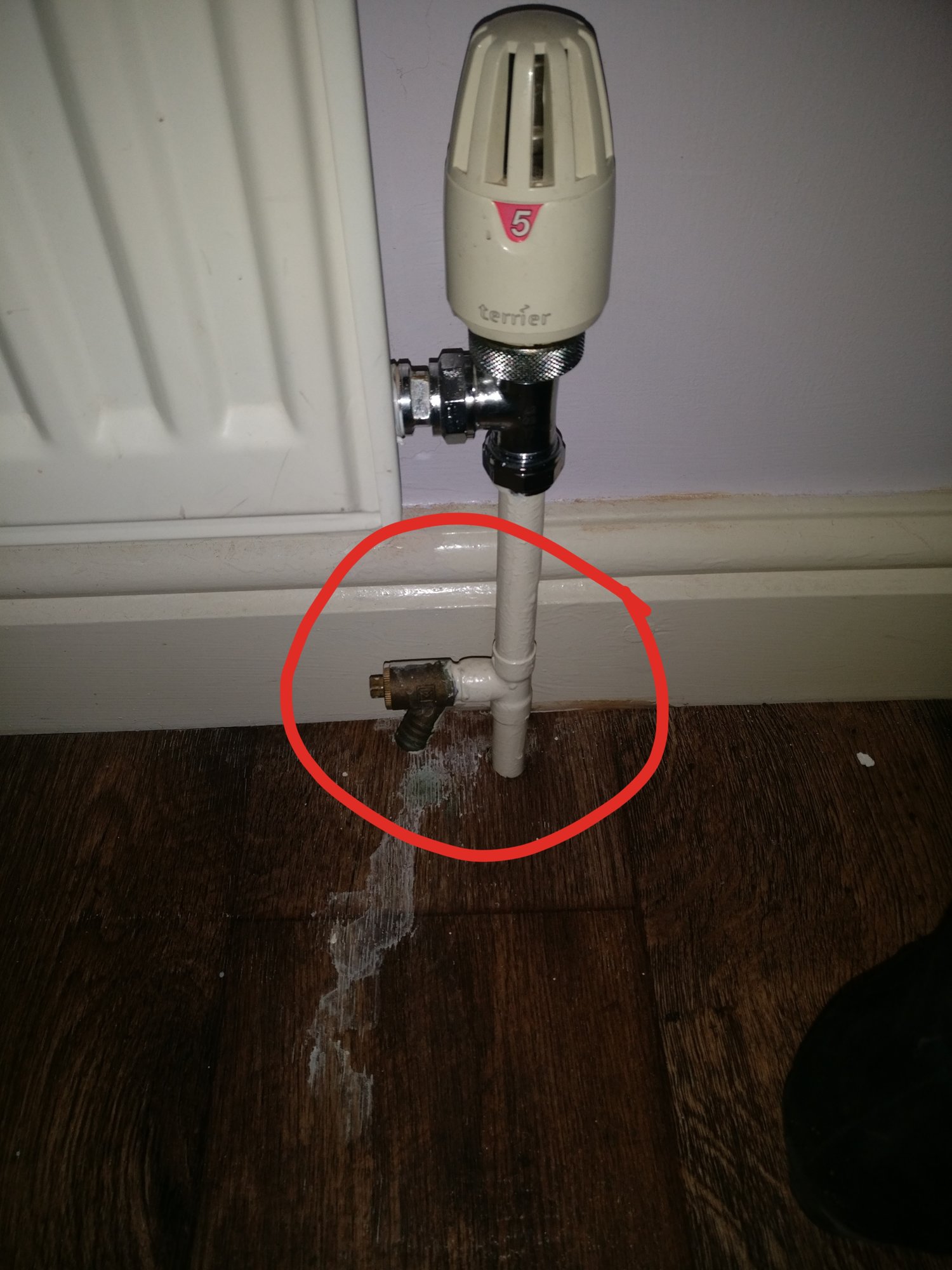 Slight leak on radiator valve DIYnot Forums