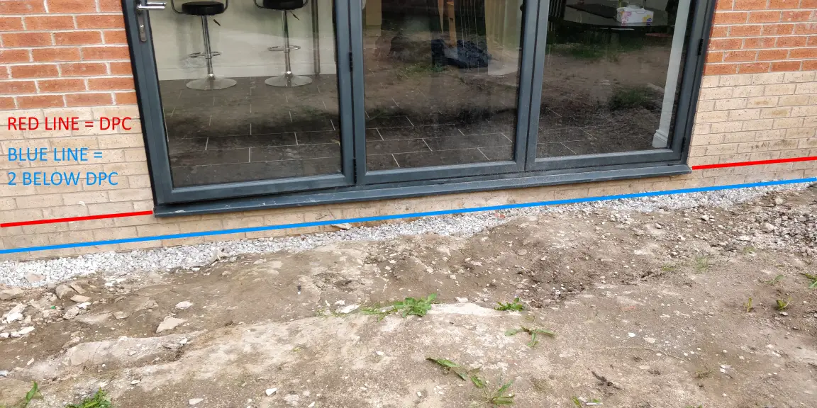 How Do I Get Same Level Inside And Out Access Diynot Forums - How To Build A Patio Level With Doors