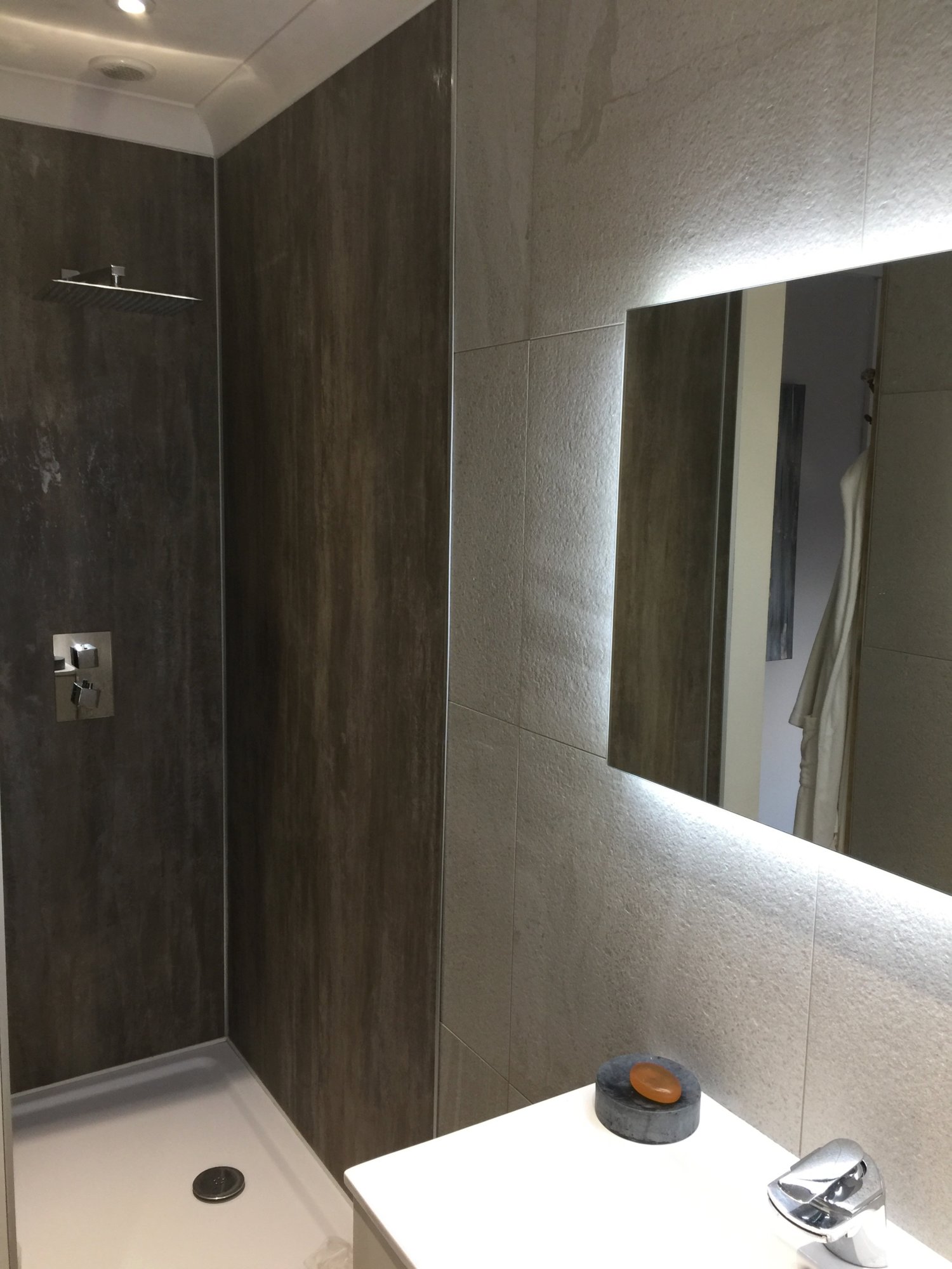 bathroom wall panels vs tiles DIYnot Forums