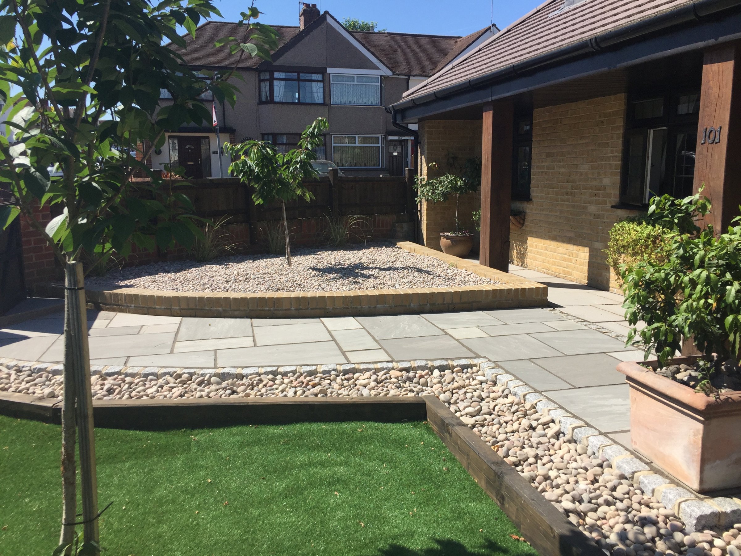 Sleepers for Edging of Artificial Lawn DIYnot Forums