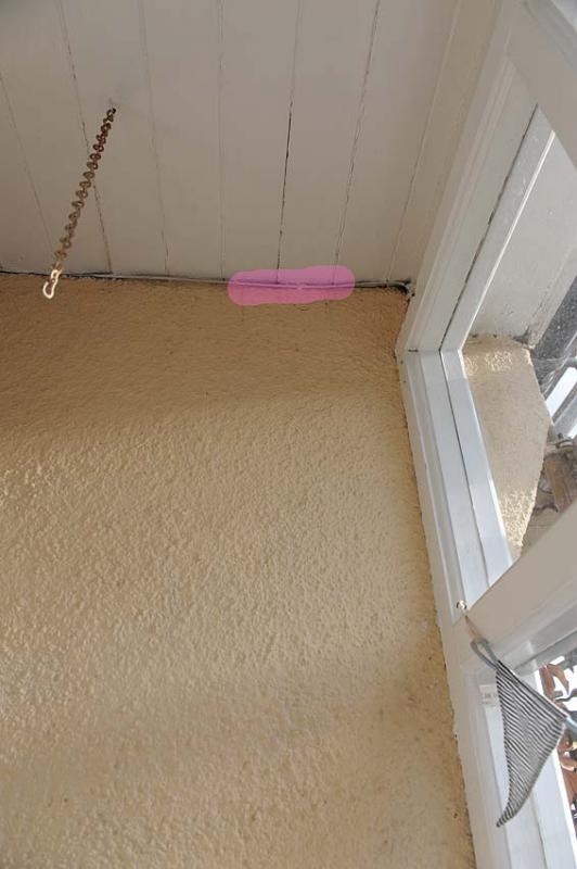 Inside my front porch