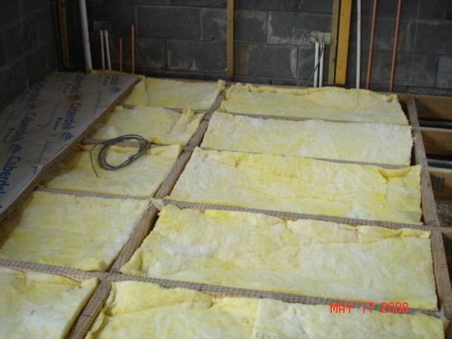 insulation between joists
