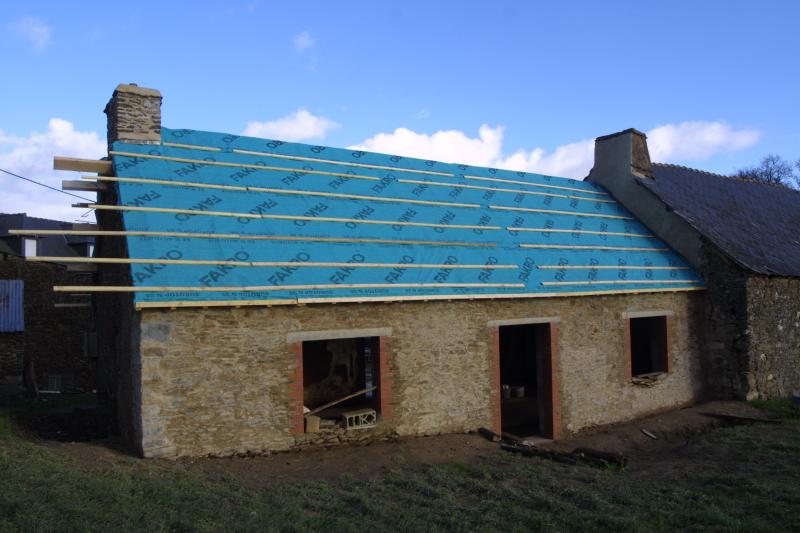 Insulation & Membrane installed