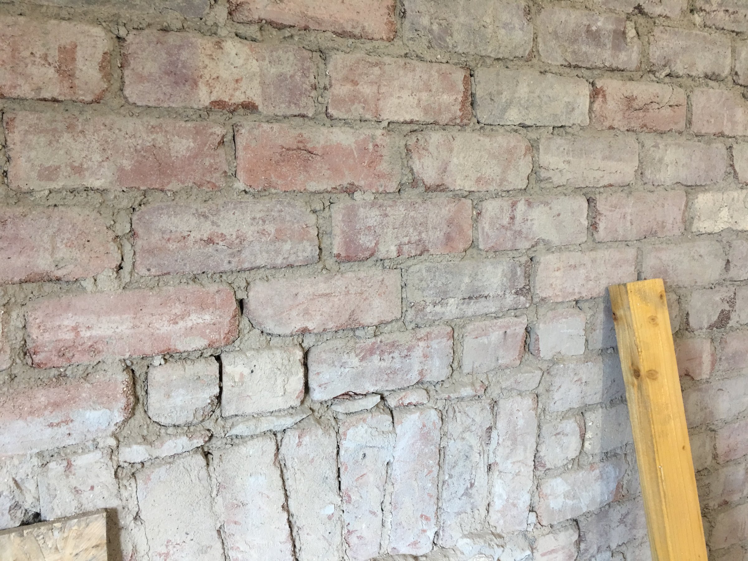 Repoint 100+ year old internal brick wall? DIYnot Forums