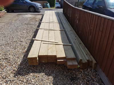 joist timber delivered